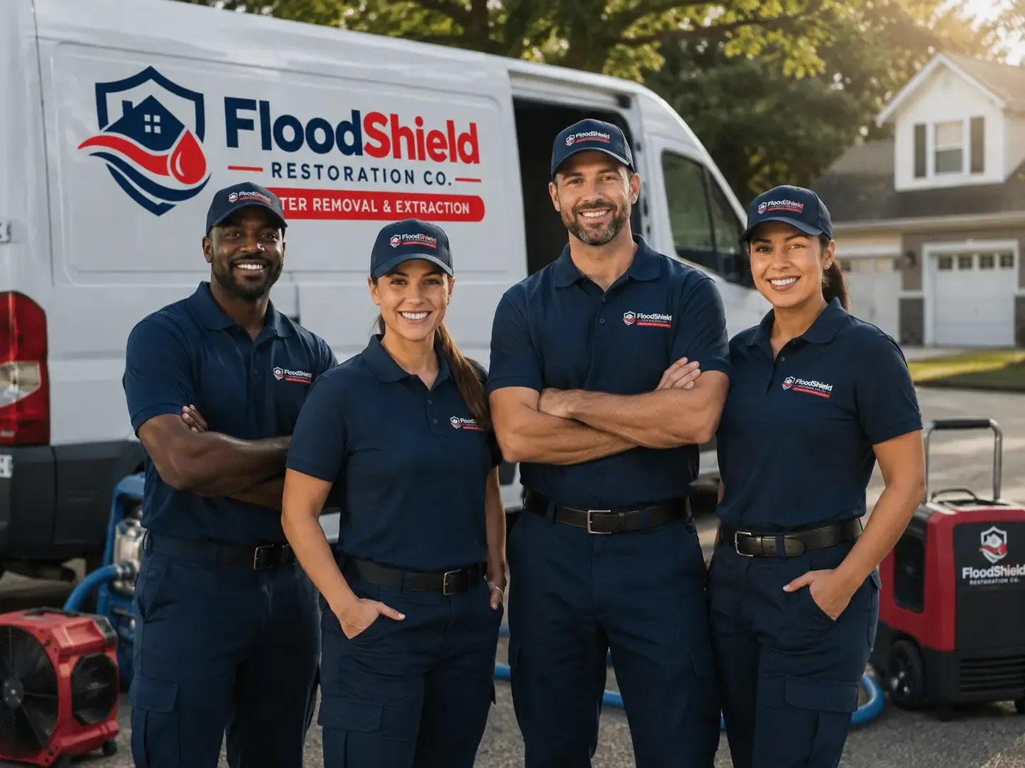 Flood Damage Restoration company in Nemacolin, PA